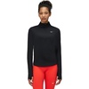 Nike Women’s One Therma-fit 1/2-zip Mid Layer(Black/White)