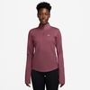 Nike Women’s One Therma-fit 1/2-zip Mid Layer(Pink Smoke/White)