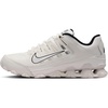 Nike Women’s Reax 8 TR Mesh Training/Workout Shoes(Sail/Metallic Silver-phantom-black)