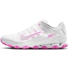 Nike Women’s Reax 8 TR Mesh Training/Workout Shoes(White/Metallic Silver/Playful Pink)