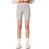 Nike Women’s Sportswear Classic High-Waisted 8″ Bike Shorts(Dark Grey Heather/Sail)