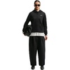 Nike Women’s Studio Fleece Standard Hoody(Total Black/Sail)
