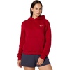 Nike Women’s Studio Fleece Standard Hoody(Tough Red/Sail)