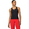 Nike Women’s Swoosh Sports Bra Tank (Medium Support)(Black/Black/White)