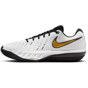 Nike Unisex Adult G.T. Cut Academy Basketball Shoes(White/Metallic Gold-black)
