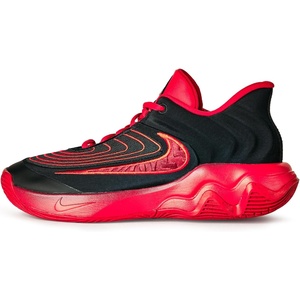 Nike Unisex Adult Giannis Immortality 4 Basketball Shoes(Black/Team Red/University Red)