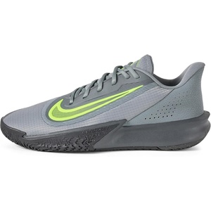 Nike Unisex Adult Precision 7 Basketball Shoes(Smoke Grey/Volt/Black/Anthracite)
