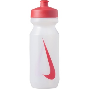 Nike Unisex’s Big Mouth Drinks Bottle(Clear/sport red/sport red)