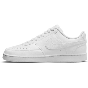 Nike Women’s Court Vision Low Next Nature Shoes(White/White/White)