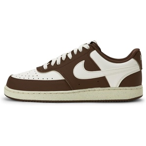 Nike Women’s Court Vision Low Nubuck Shoes | Casual Shoes(Sail/Sail/Cacao Wow/Coconut Milk)