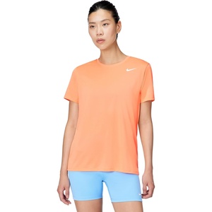 Nike Women’s Dri-fit Women’s T-Shirt(Orange Pulse/White)