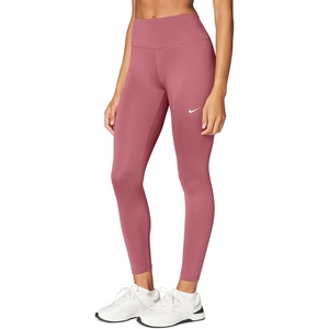 Nike Women’s One Therma-fit High-Waisted Full-Length Leggings(Pink Smoke/White)