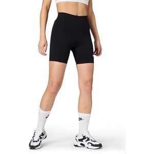 Nike Women’s Sportswear Classic High-Waisted 8″ Bike Shorts(Black/Sail)