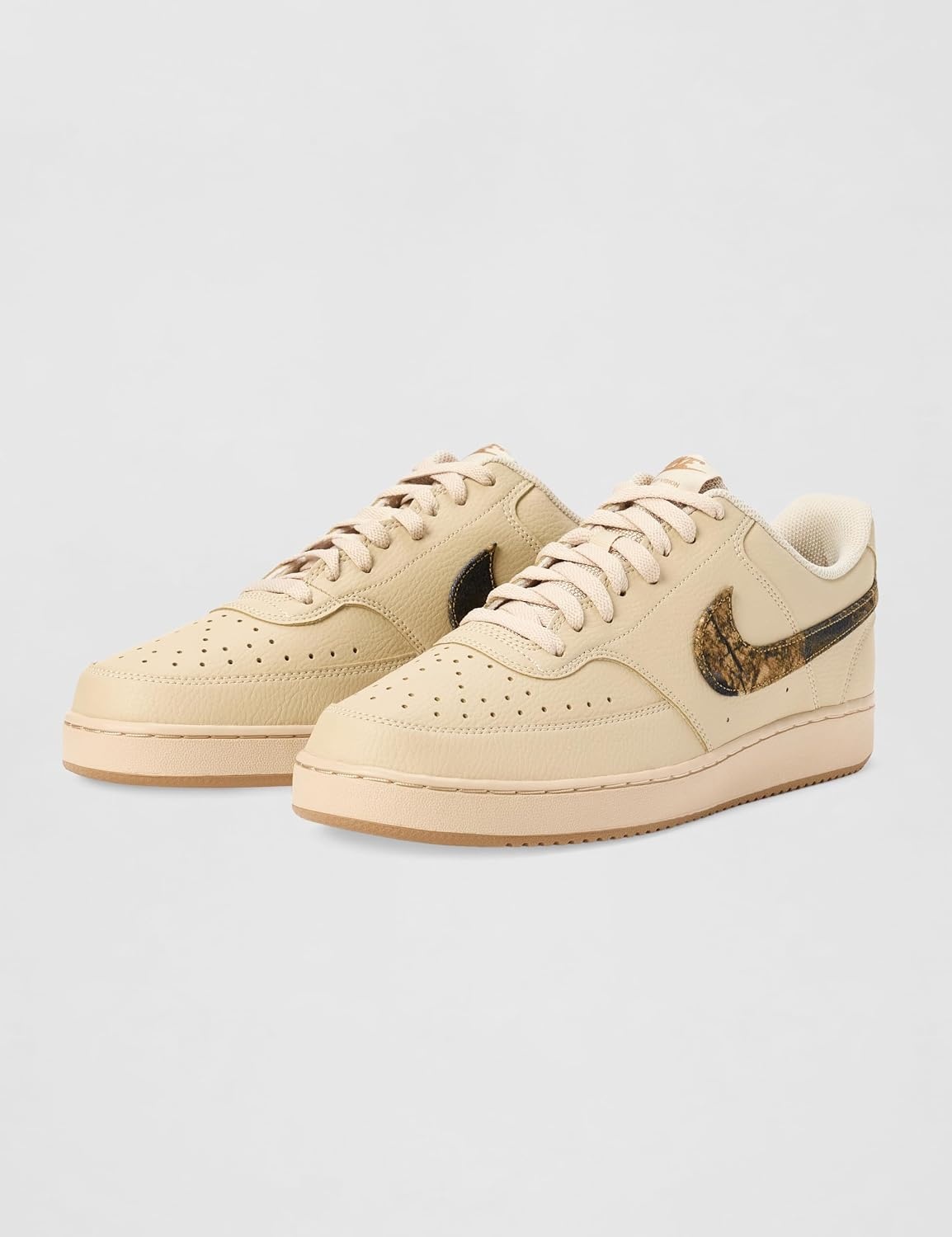 image:imageNike Mens Court Vision Low ShoesRattanMink Brownrocky Tan Real Tree
