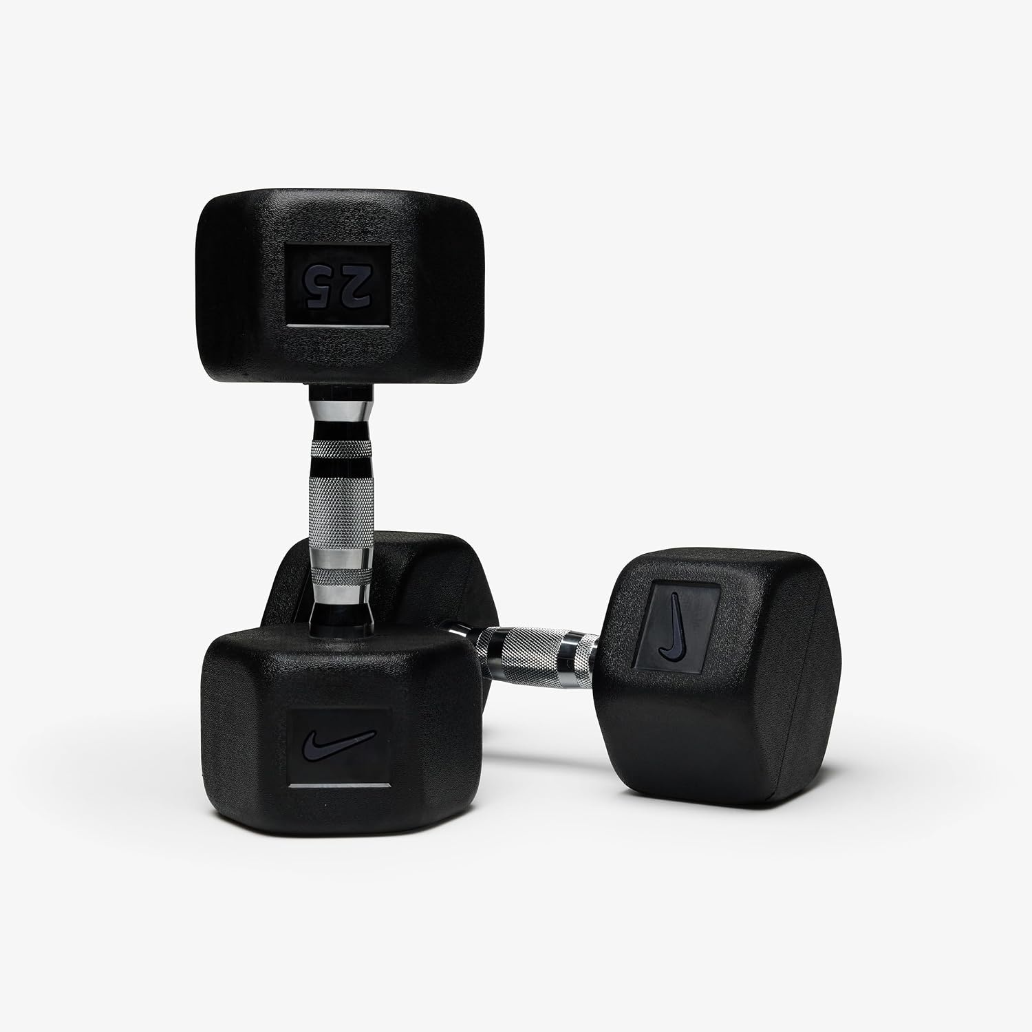 image:imageNike Rubber Hex Dumbbell PairBlack Black