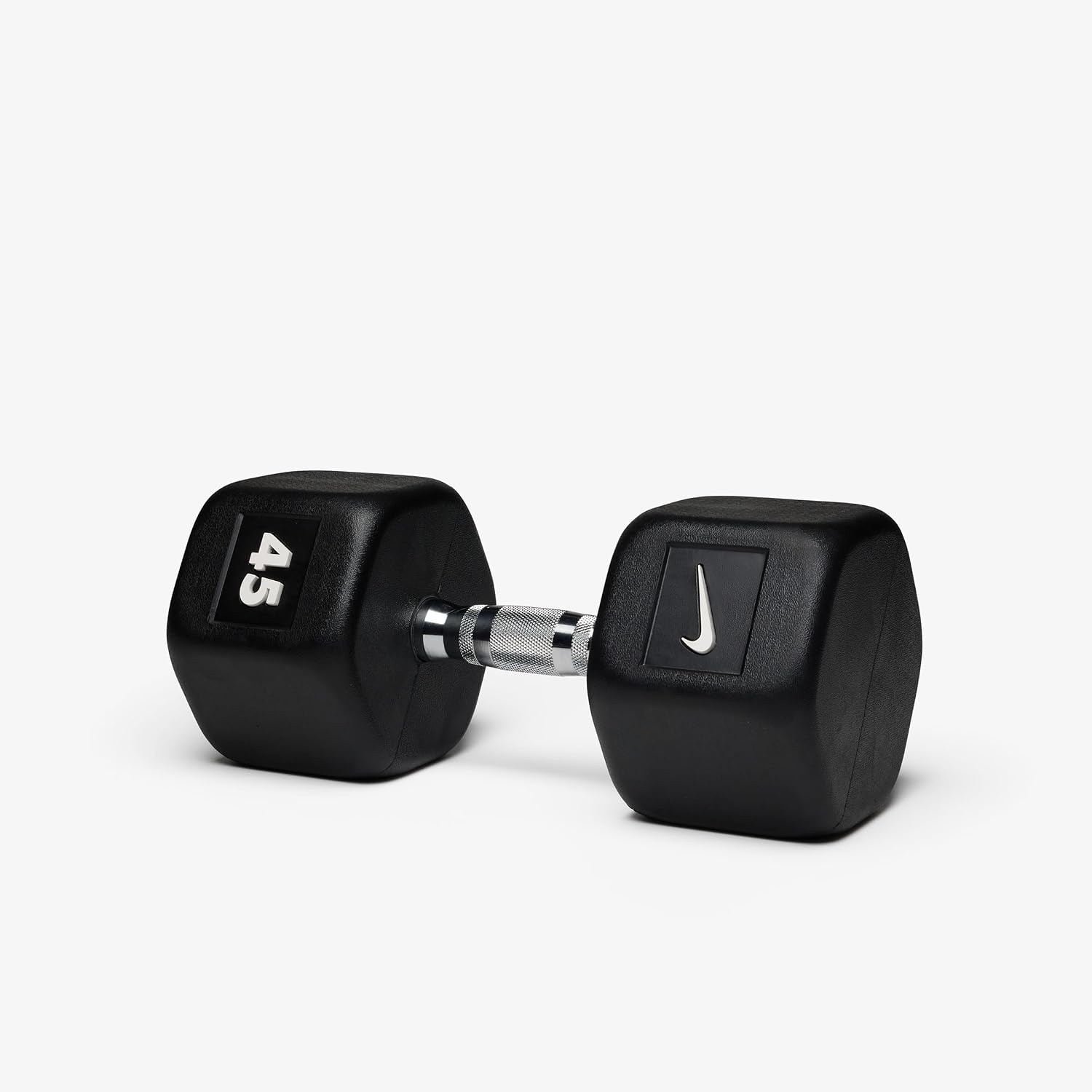 image:imageNike Rubber Hex Dumbbell PairBlack White