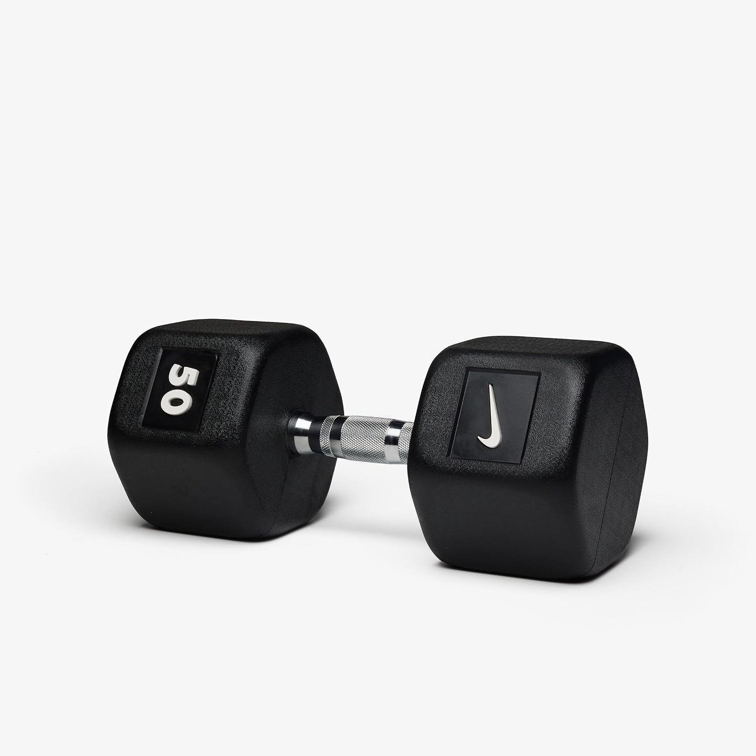 image:imageNike Rubber Hex Dumbbell PairBlack White