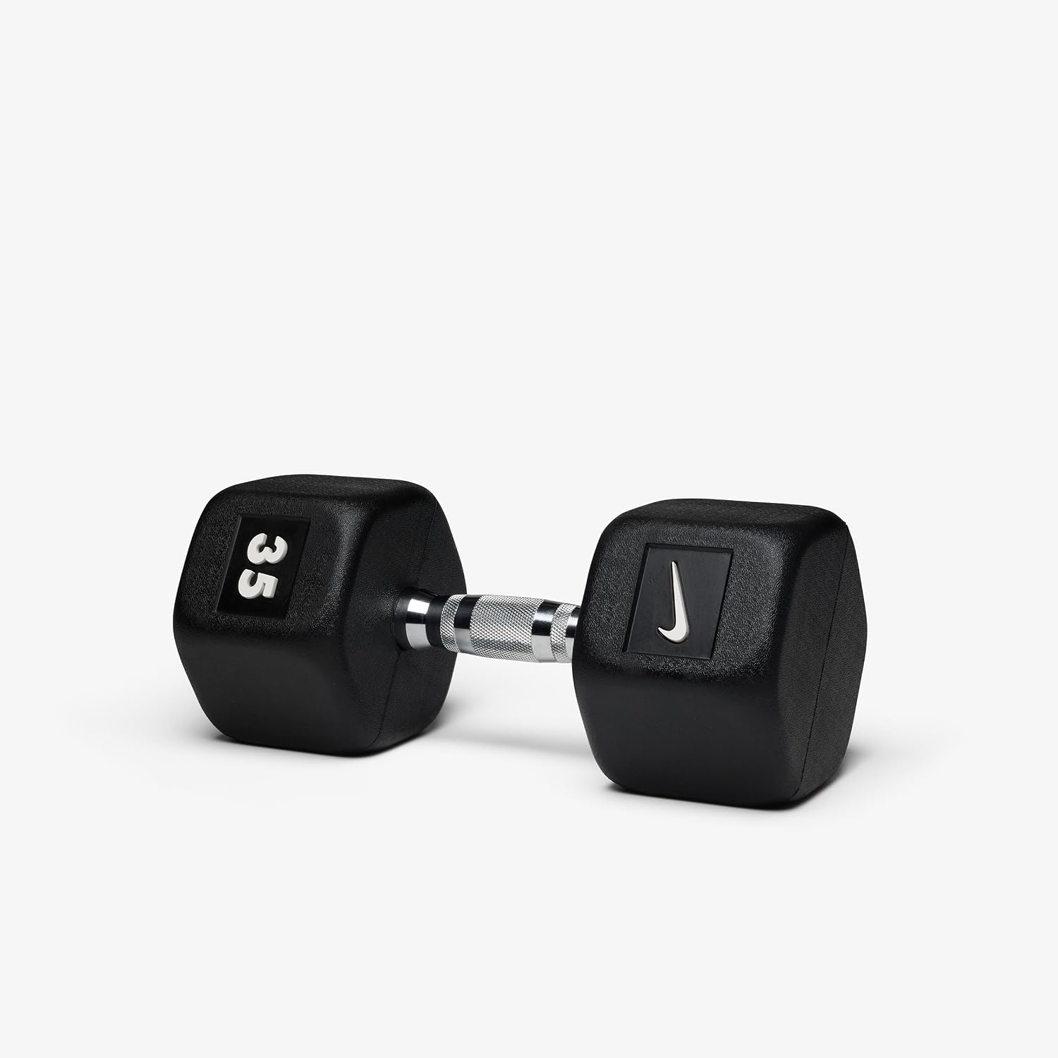 image:imageNike Rubber Hex Dumbbell PairBlack White
