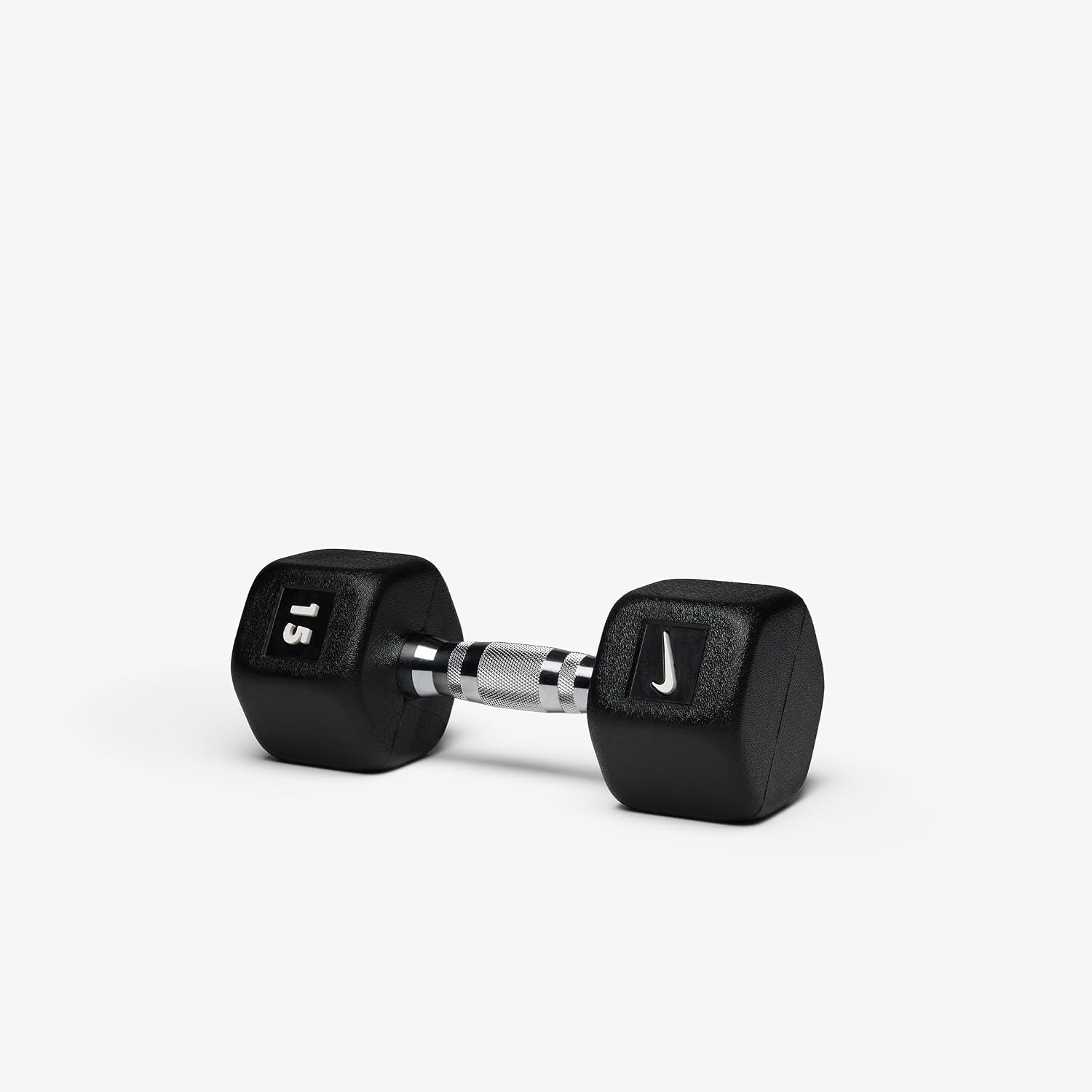 image:imageNike Rubber Hex Dumbbell PairBlack White