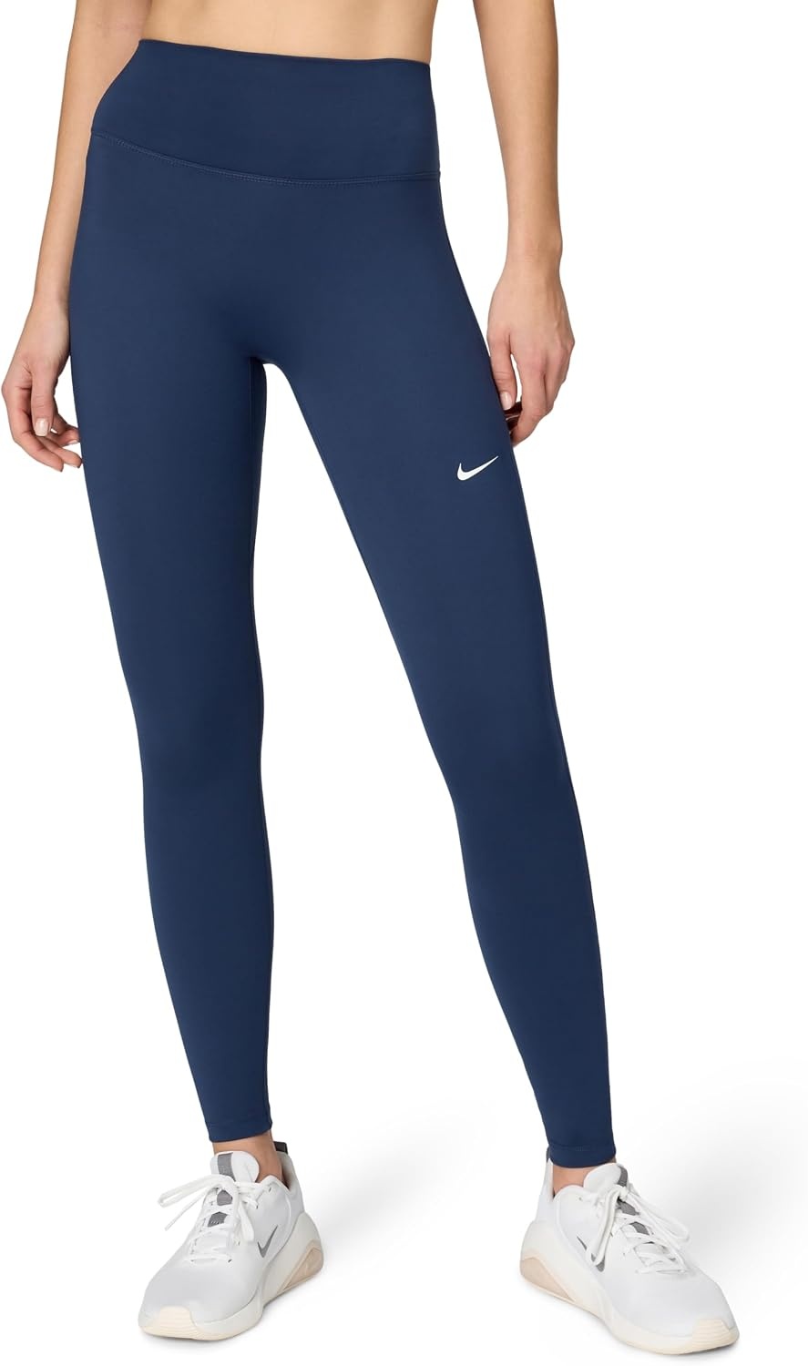 image:imageNike Womens One HighWaisted Seamless TightMidnight NavyWhite