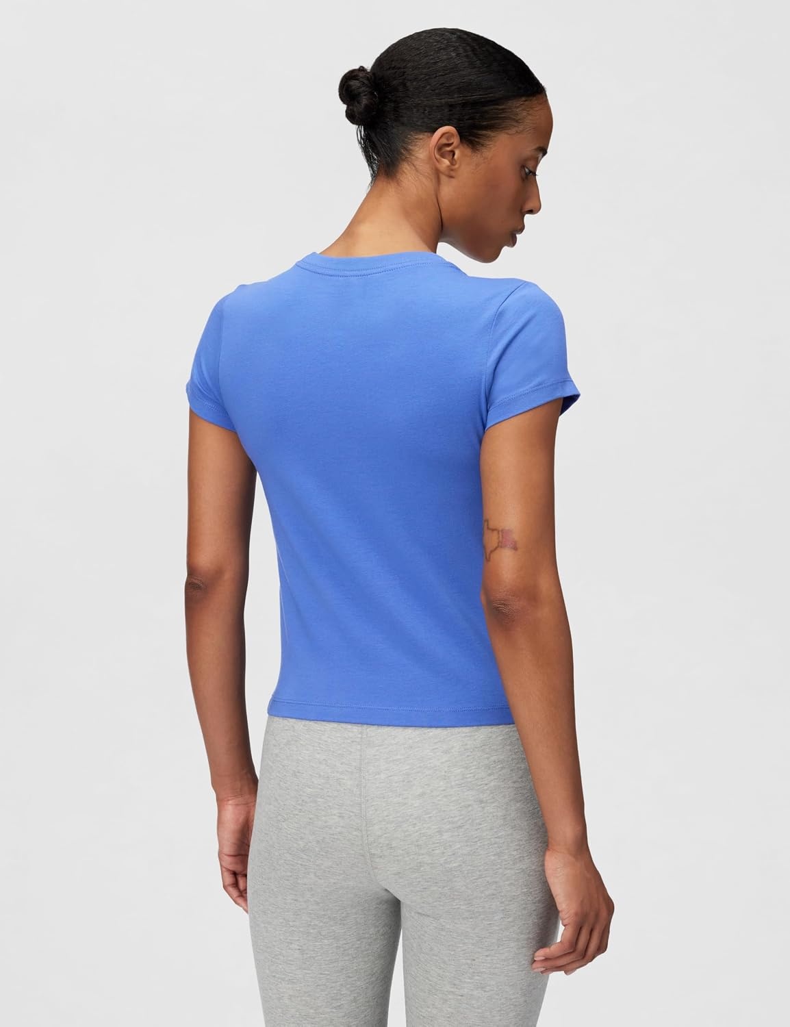 image:imageNike Womens Sportswear Chill Knit TShirtLight Medium BlueWhite