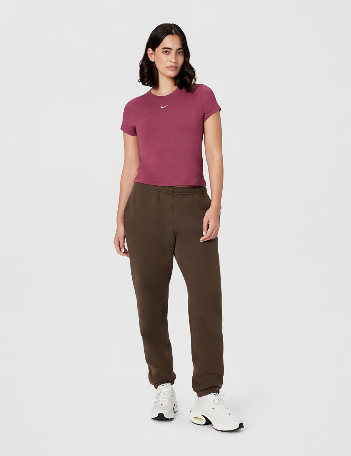 image:imageNike Womens Sportswear Chill Knit TShirtPink SmokeSail