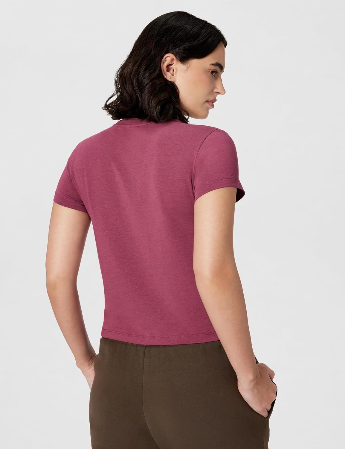 image:imageNike Womens Sportswear Chill Knit TShirtPink SmokeSail