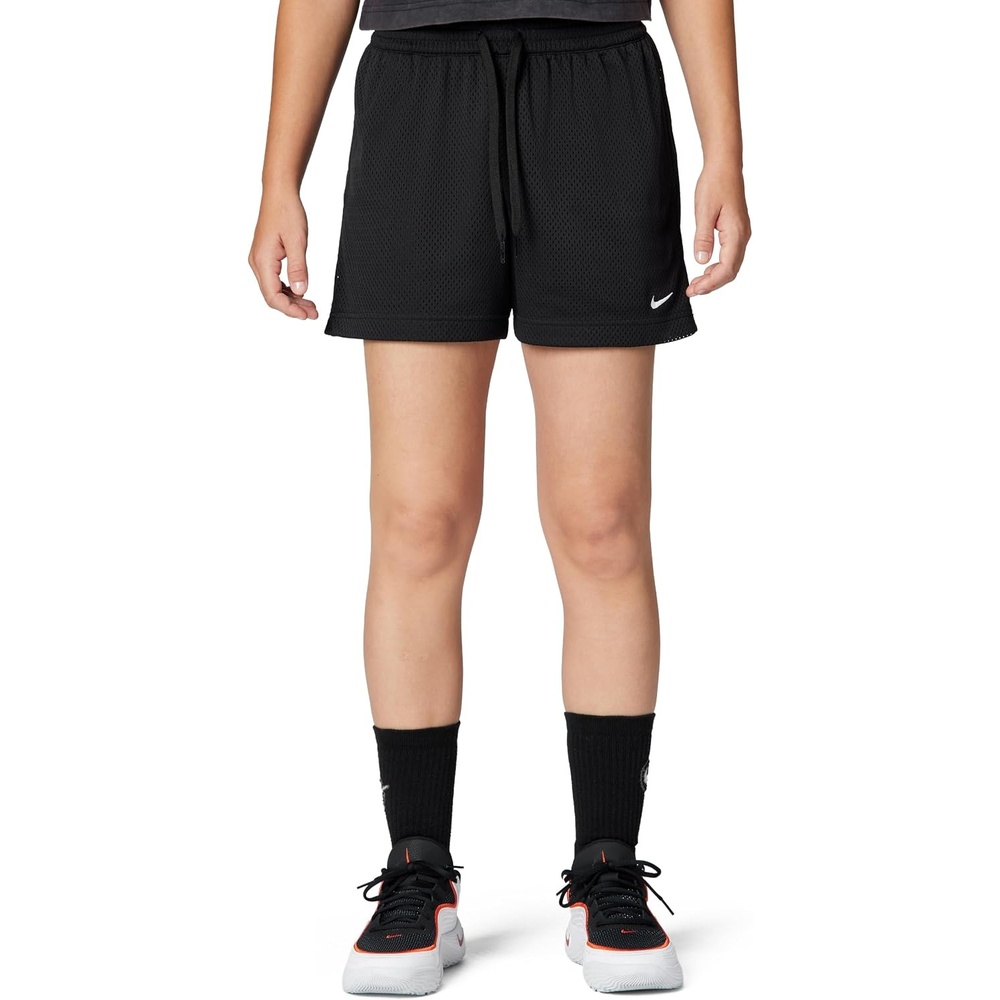 image:imageNike Womens Essential DriFIT Mesh Basketball ShortsBlackWhite