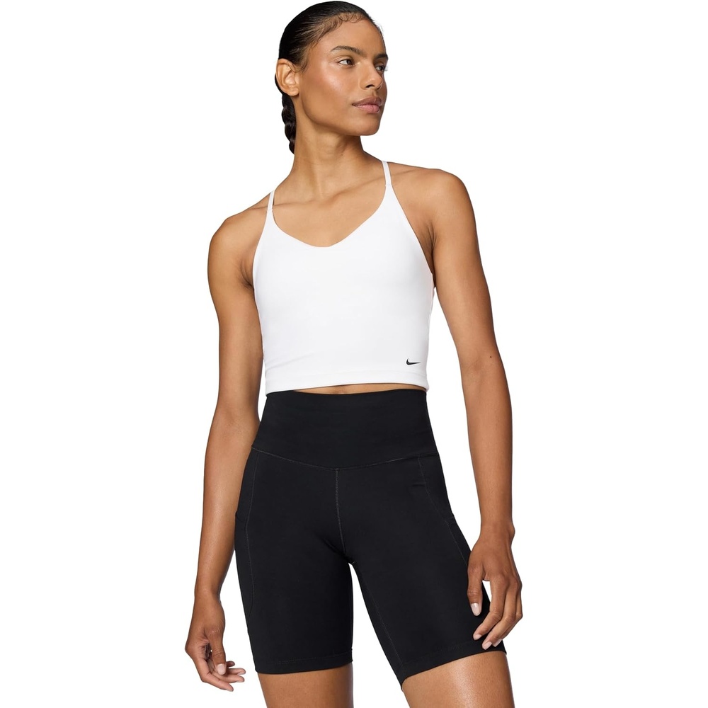 image:imageNike Womens Indy Sports Bra Tank Light SupportWhiteBlack