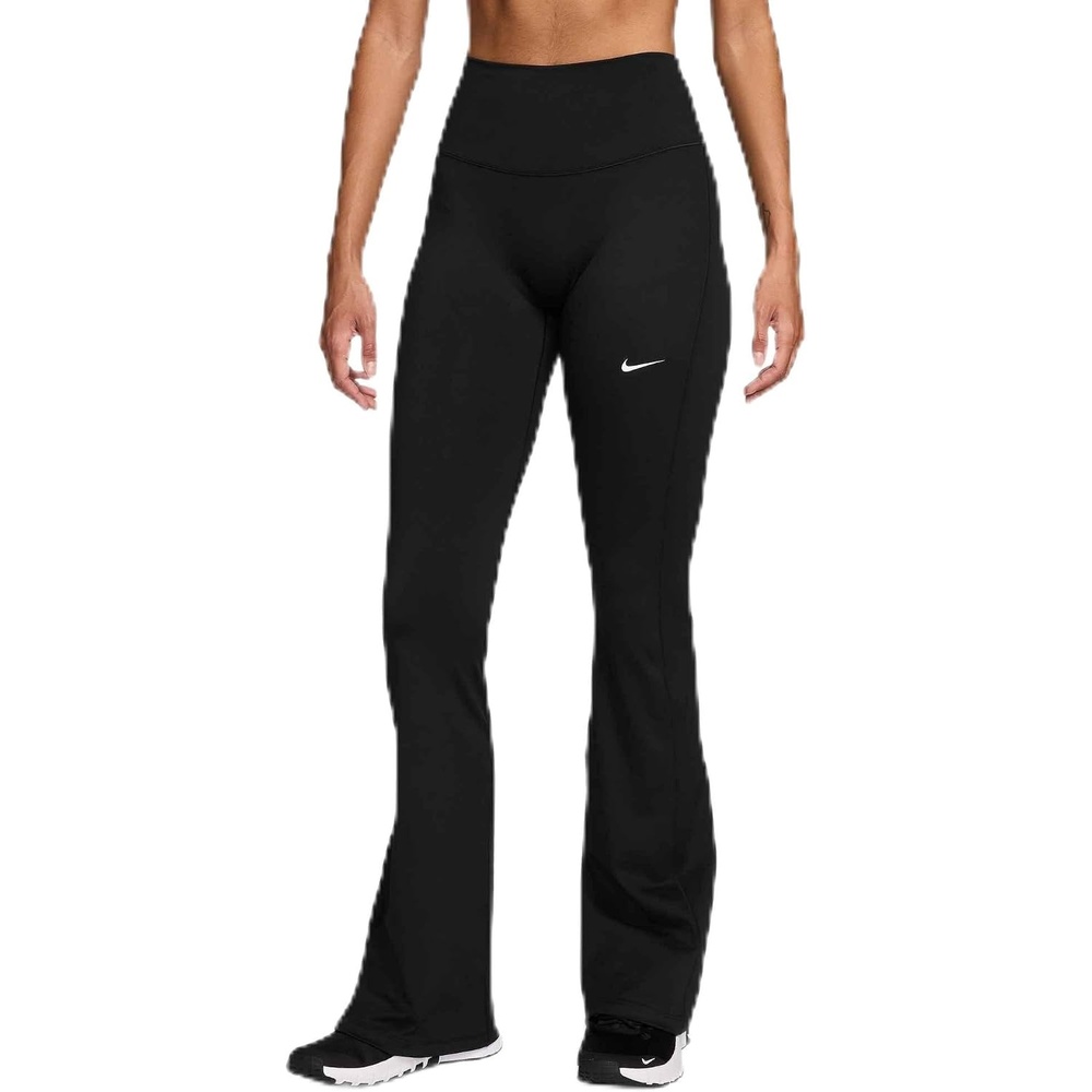 image:imageNike Womens One HighWaisted Flared LeggingsBlackWhite