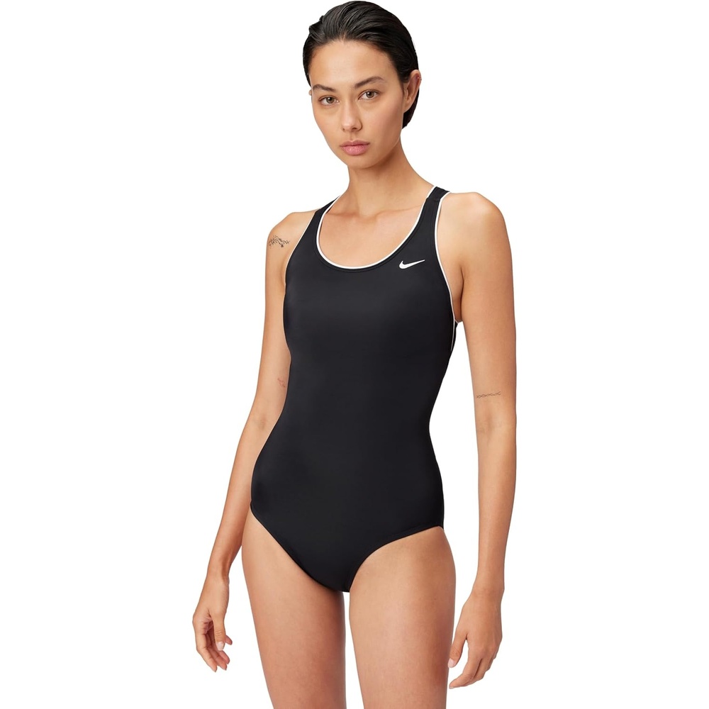 image:imageNike Womens Powerback OnePieceJet Black