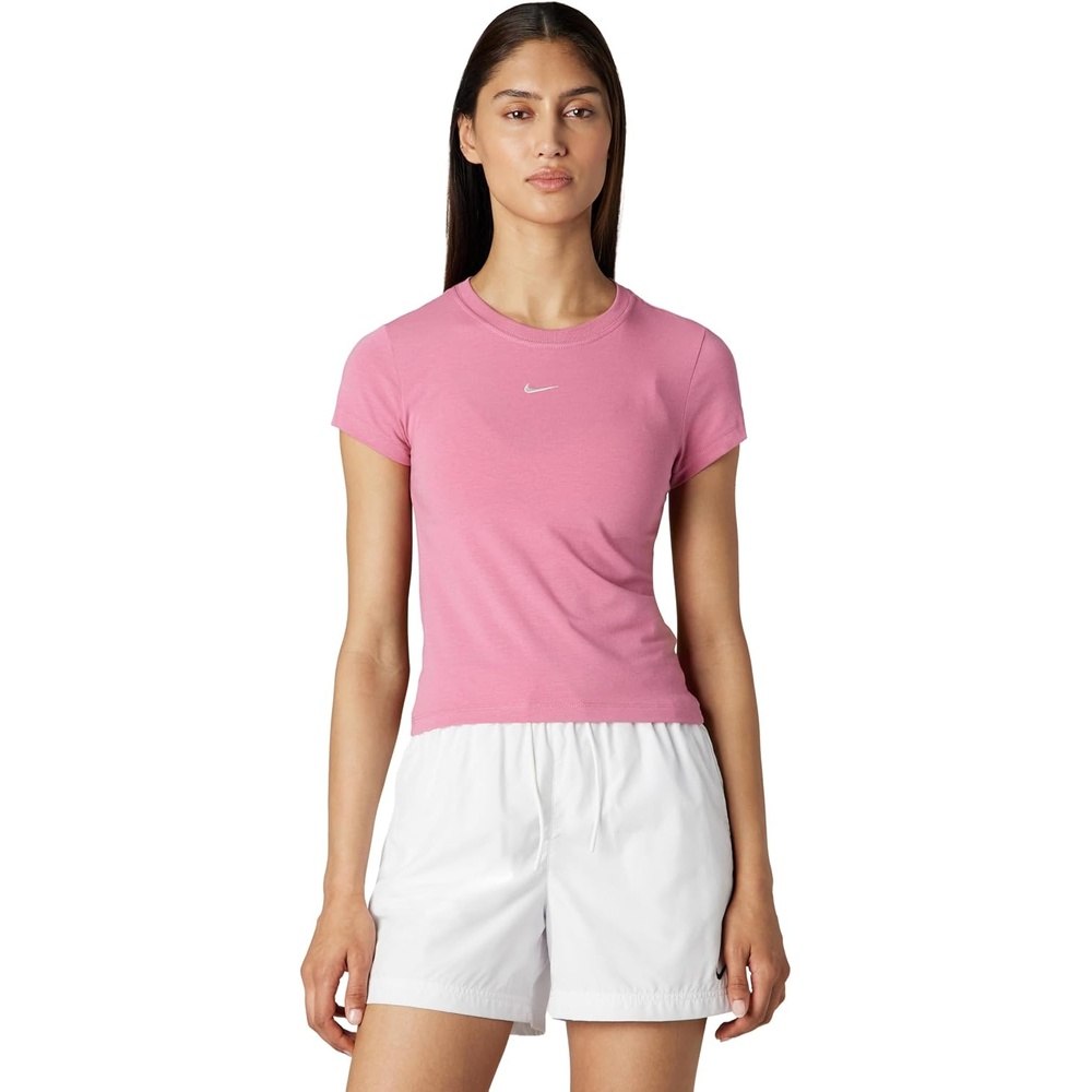 image:imageNike Womens Sportswear Chill Knit TShirtPeonySail