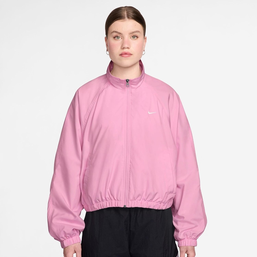 image:imageNike Womens Sportswear Classic UV Track JacketPink RiseSail