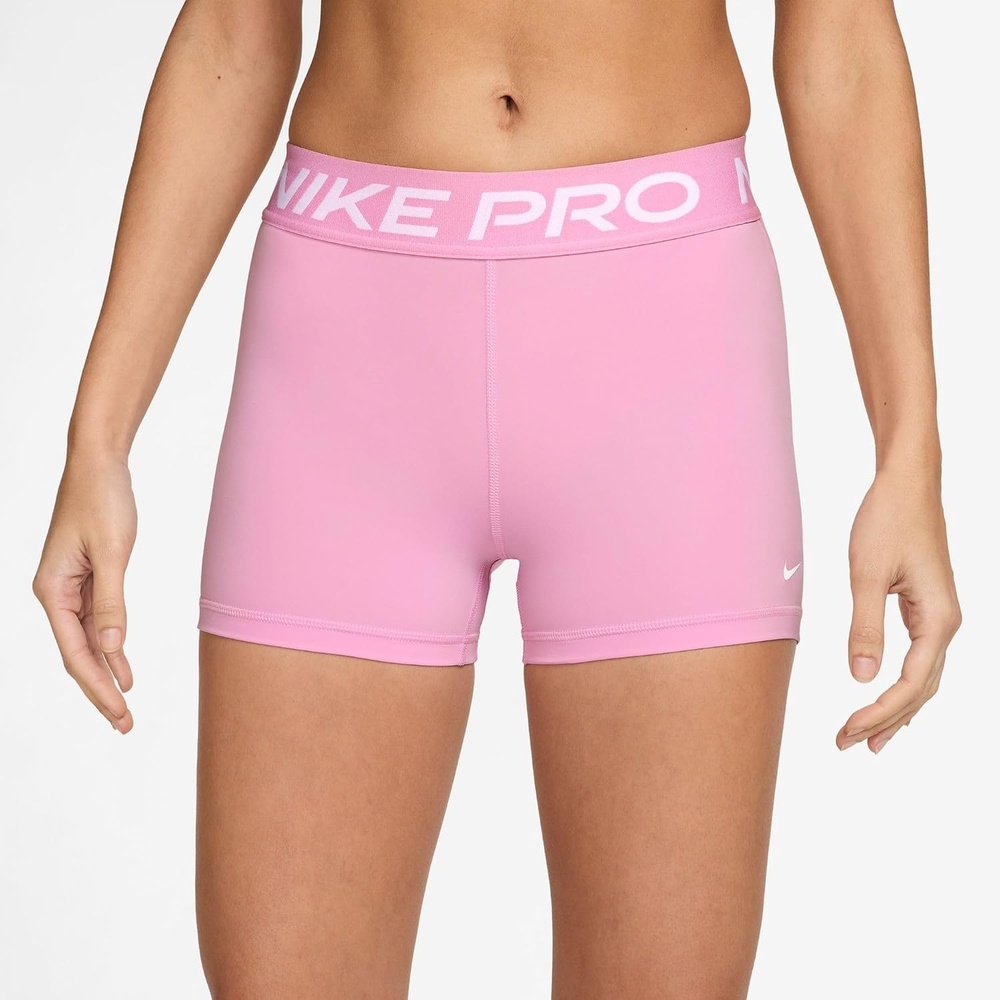image:imageNike Womens Victory Baselayer DriFIT MidRise 3 Biker ShortPink RiseWhite