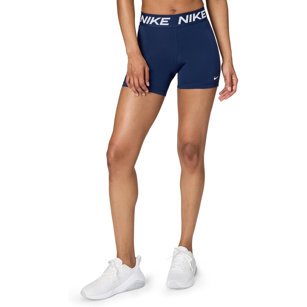 image:imageNike Womens Victory Baselayer DriFIT MidRise 5 Biker ShortMidnight NavyWhite