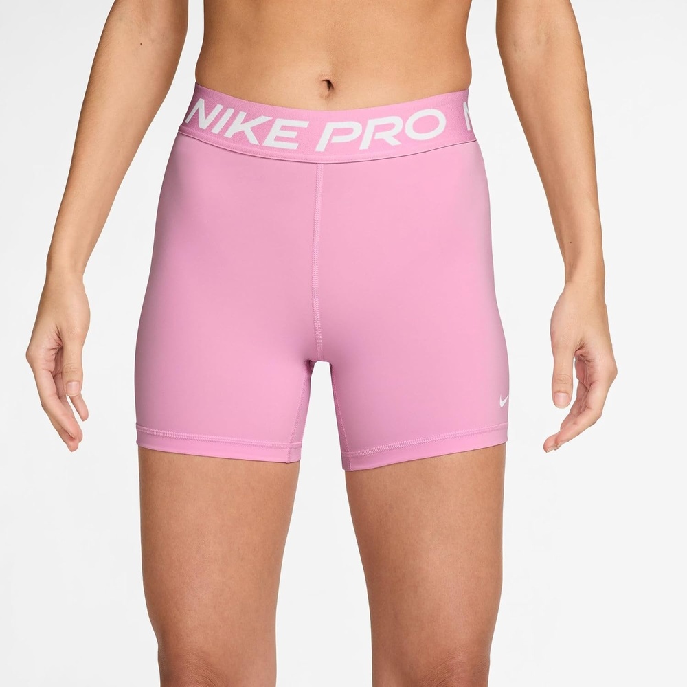 image:imageNike Womens Victory Baselayer DriFIT MidRise 5 Biker ShortPink RiseWhite
