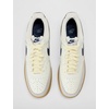 Nike Men’s Court Vision Low Shoes(Sail/Midnight Navy/Gum Light Brown)
