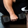 Nike Rubber Hex Dumbbell Pair(Black / Black)
