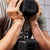 Nike Rubber Hex Dumbbell Pair(Black / White)