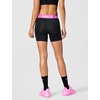 Nike Women’s 5-Inch Victory Short(Black/Active Fuchsia/White)