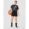 Nike Women’s Essential Dri-FIT Mesh Basketball Shorts(Black/White)
