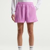 Nike Women’s Essential Dri-FIT Mesh Basketball Shorts(Light Magenta/White)