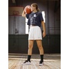 Nike Women’s Essential Dri-FIT Mesh Basketball Shorts(White/Black)