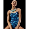 Nike Women’s Hydrastrong Cutout One Piece(Green Abyss)