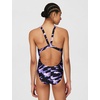 Nike Women’s Hydrastrong Fastback One Piece(Bright Violet)