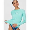 Nike Women’s Hydroguard Dri-fit Uv Long Sleeve Top(Bleached Turq)