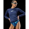 Nike Women’s Hydroguard Dri-fit Uv Long Sleeve Top(Midnight Navy)