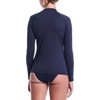 Nike Women’s Hydroguard Dri-fit Uv Long Sleeve Top(Midnight Navy/Black)