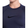 Nike Women’s Hydroguard Dri-fit Uv Long Sleeve Top(Midnight Navy/Black)