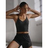 Nike Women’s Indy Sports Bra Tank (Light Support)(Black/White)